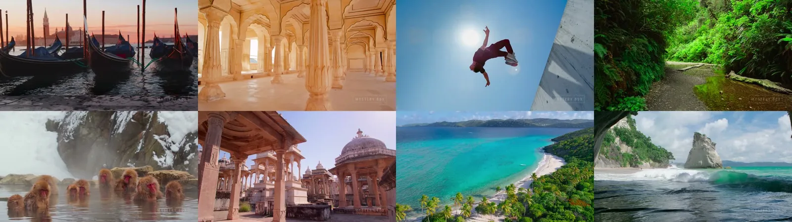 Sample screenshot grid output